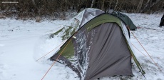 Wintercamping im Wald 2023