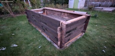 Zweites Hochbeet auch fertig